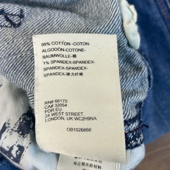 Anthropologie Pilcro and the Letterpress Relaxed Distressed Carpenter Jeans, 28 - Picture 6 of 14